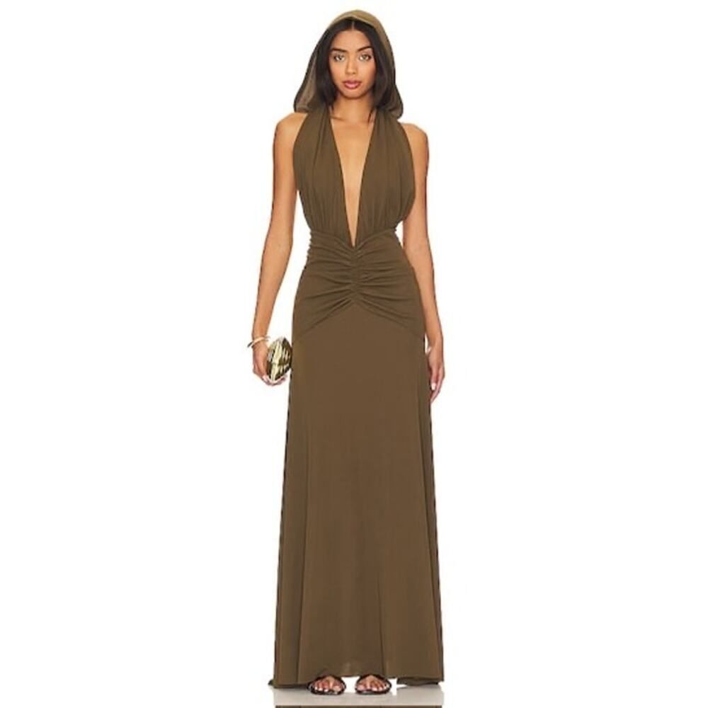 Ronny kobo Hunter Dress in Fern Large